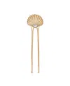 Ettika Santorini Cubic Zirconia Shell Hair Pin