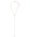 Ettika Santorini Shell Lariat Necklace
