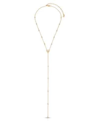Ettika Santorini Shell Lariat Necklace