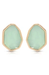Ettika Seastone Stud Earrings