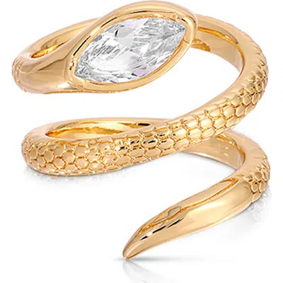 ETTIKA ETTIKA SERPENT COILED RING