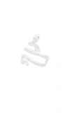 Ettika Serpent Statement Cuff In Yellow
