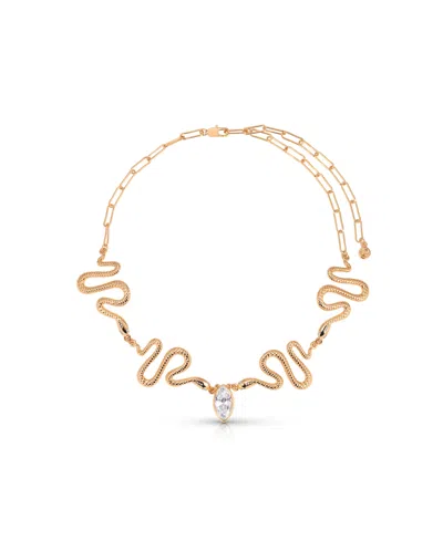 ETTIKA SERPENTINA CHOKER NECKLACE