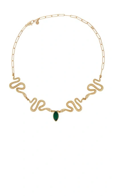 Ettika Seprentina Å¥—ç´¢é¡¹é“¾ Â€“ Ç»¿è‰² & É‡‘è‰². Å°ºç � All. In Gold