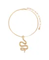 Ettika Serpentina Cubic Zirconia Pendant Necklace In Gold