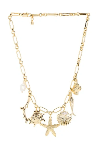 Ettika Shell Charm Necklace