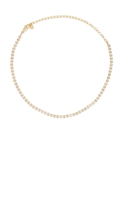 Ettika Simple Sparkline Necklace In Multi
