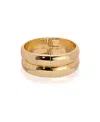 Ettika Simple Stackable Bangle Bracelet Set In Gold