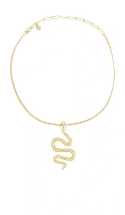 Ettika Choker Slither Snake In Gold