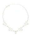 Ettika Snake Choker In Silver