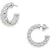 Ettika So Twisted Hoop Earrings In Metallic