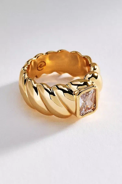 Ettika So Twisted Ring In Gold