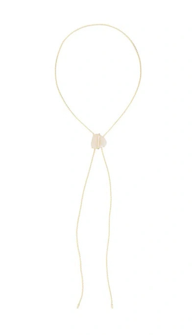 Ettika Solstice Bolo Necklace In Gold