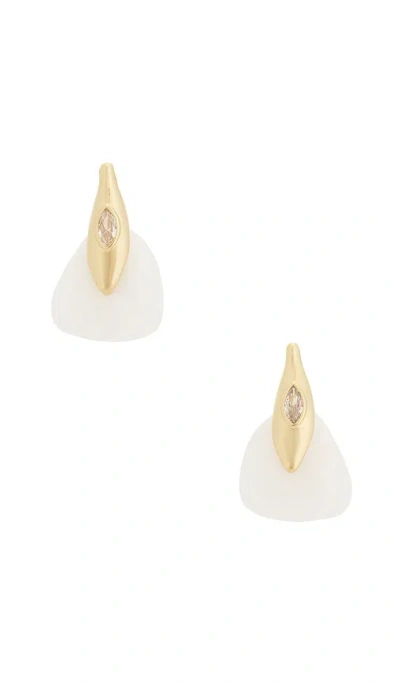 Ettika Solstice Earrings In White