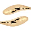 Ettika Sophisticated Metal 2-pack Barrettes In Gold