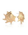 Ettika Sorrento Shell Statement Earrings