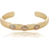 Ettika Sparkle Cuff Bracelet In Gold
