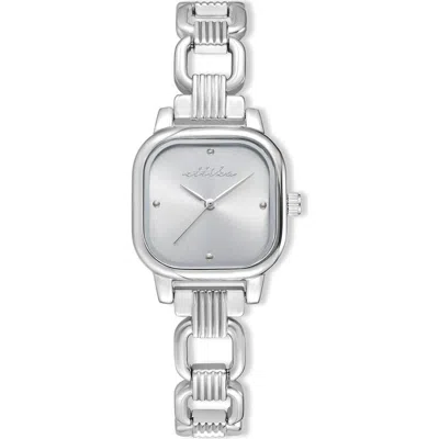 Ettika Square Bracelet Watch In Metallic