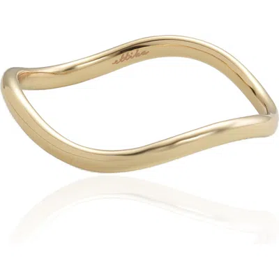 Ettika Squared Metal Bangle In Gold