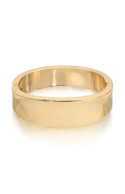 Ettika Squared Shine Bangle In Gold