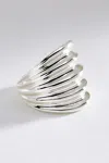 Ettika Stacked Ring In Metallic