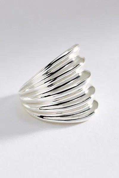 Ettika Stacked Ring In Metallic