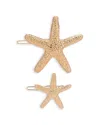 Ettika Beachcomber Set Of 2 Barrettes