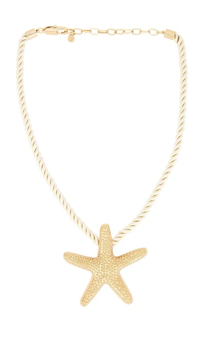 Ettika Starfish Statement Pendant Necklace In Gold