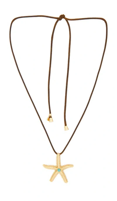 Ettika Starfish Wrap Necklace In Burgundy