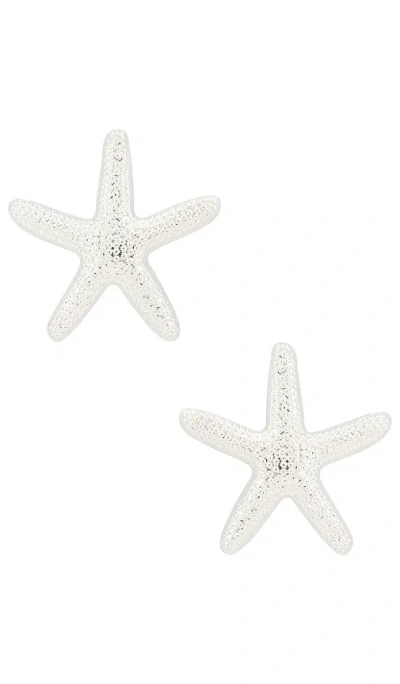 Ettika Statement Starfish Stud Earrings