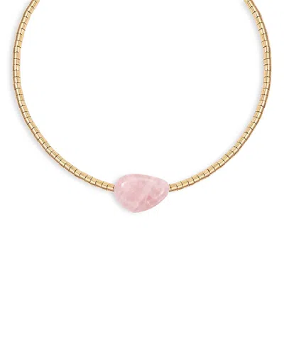 Ettika Stone Collar Necklace, 16-21 In Gold