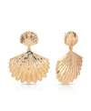 Ettika Sun Drenched Shell Drop Earrings