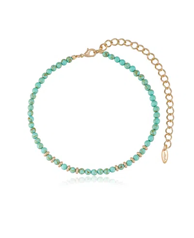 Ettika Surprise 18k Gold Plated Necklace In Turquoise