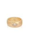 Ettika Teasure Marquise Cubic Zirconia Ring In Gold