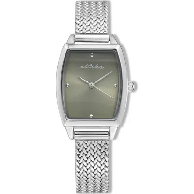 Ettika Timeless Texture Watch In Metallic