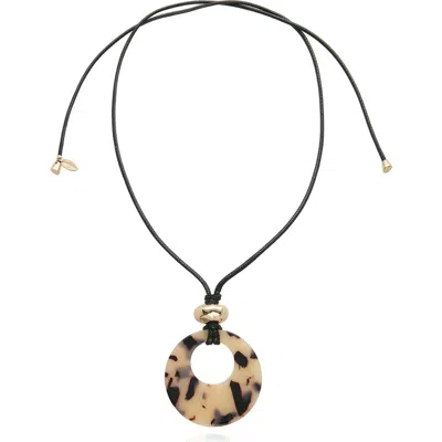 Ettika Tortoise Pendant Necklace