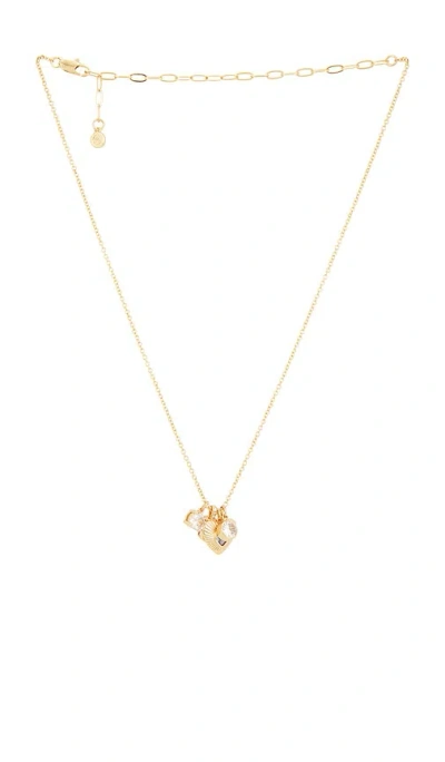 Ettika Trinket Trove Charm Necklace In Gold