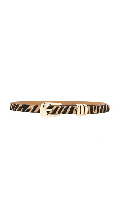 Ettika Triple Keeper Belt In Brown