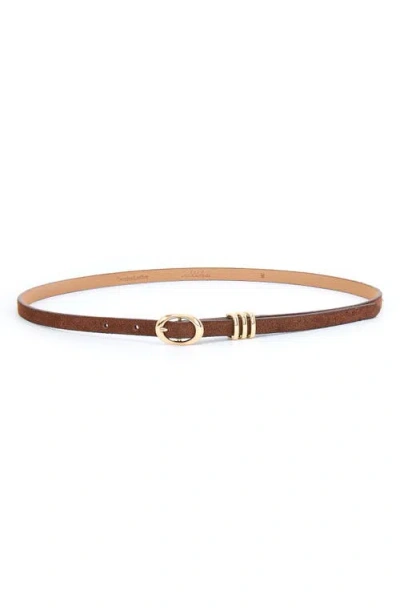 Ettika Triple Keeper Belt In Brown