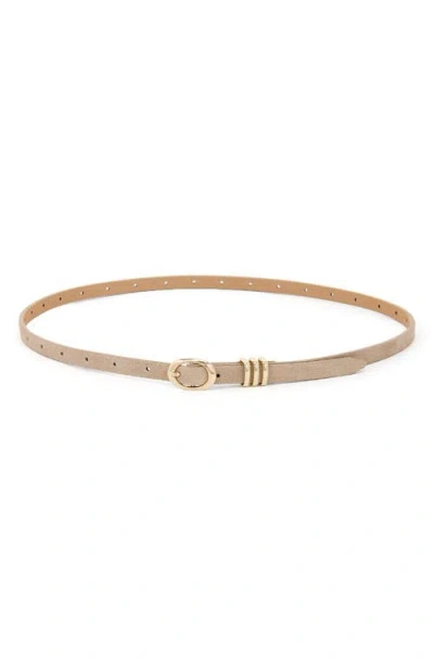 Ettika Triple Keeper Belt In Brown