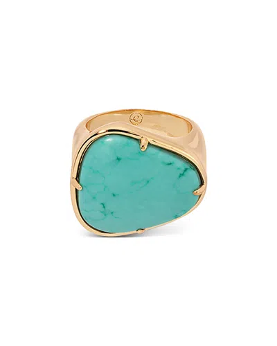 Ettika Turquoise Solstice Ring In Blue