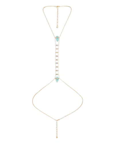 Ettika Turquoise Solstice Body Chain