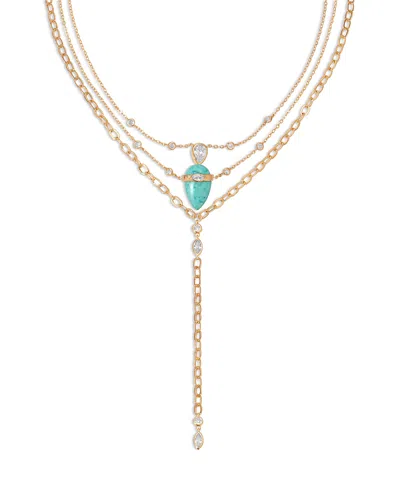 Ettika Turquoise Solstice Layered Necklace