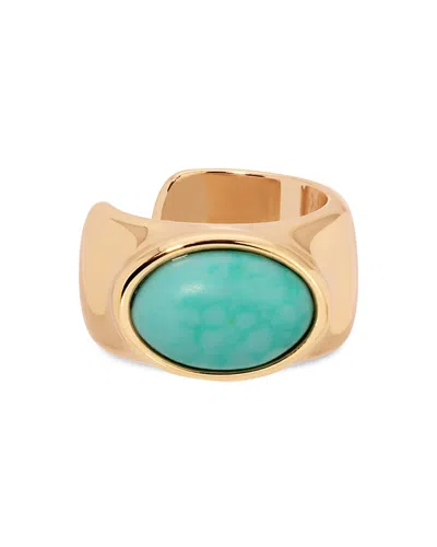 Ettika Turquoise Solstice Turquoise Single Ear Cuff In Blue