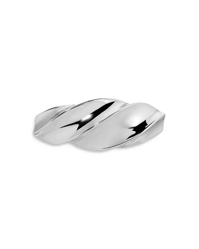 Ettika Twist Barrette In Silver