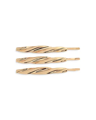 ETTIKA TWIST HAIR PINS, SET OF 3