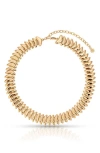 Ettika Vortex Necklace In Gold