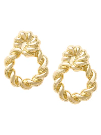 Ettika Women's 18k Goldplated Drop Earrings In Metal