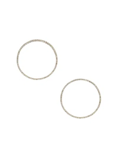 Ettika Women's 18k Goldplated Hoop Earrings In Brass