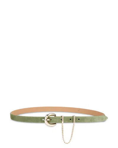 ETTIKA WOMEN'S CASCADE CHAIN LEATHER BELT